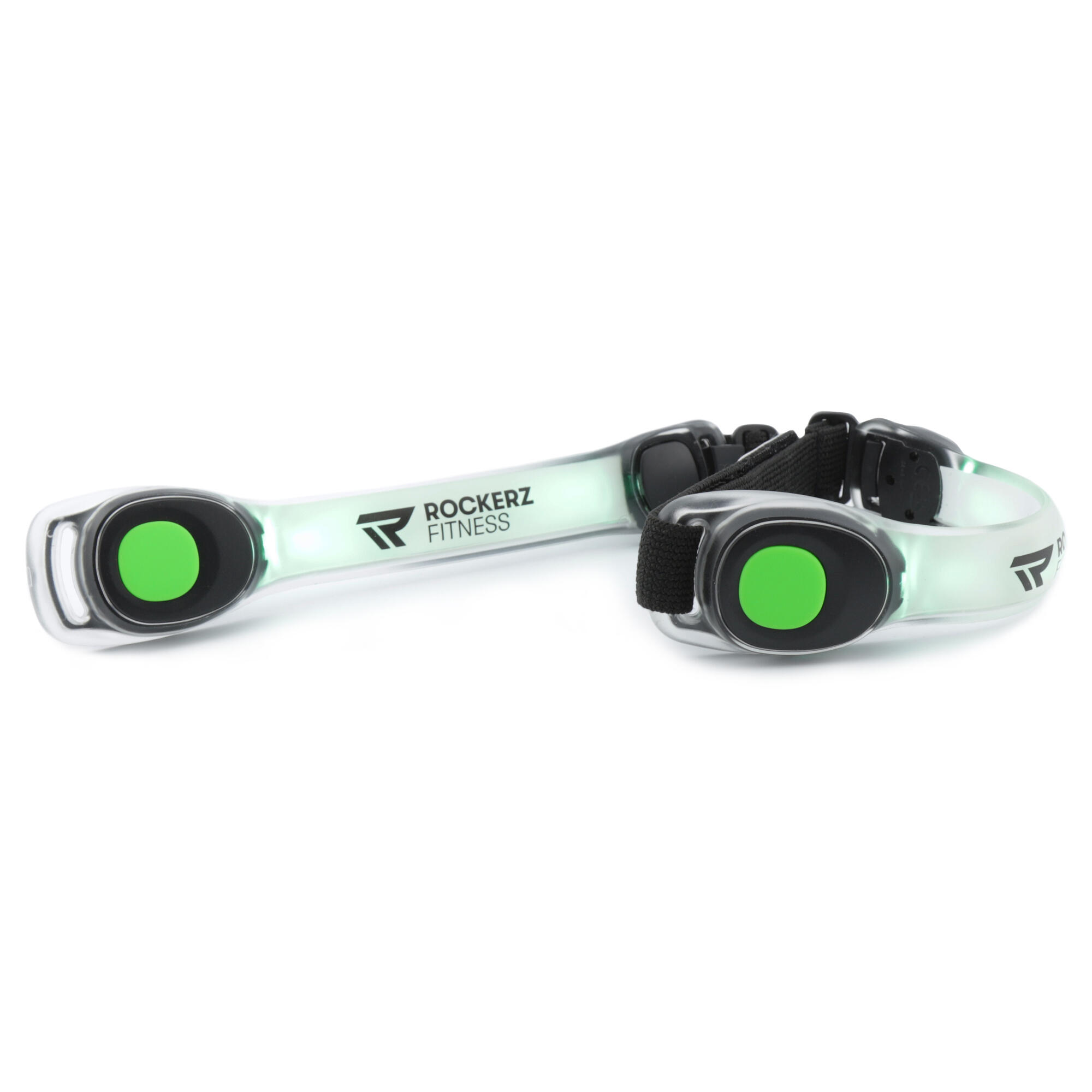 Hardloop verlichting - Hardloop lampjes - LED - Groen - Voor om je armen 5/7