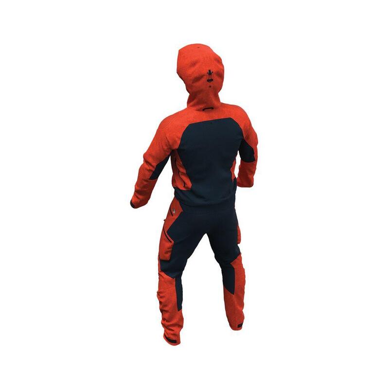 Tuta MTB Mono Suit HydraDri 5.0 elasticizzata e traspitante Rosso Uomo