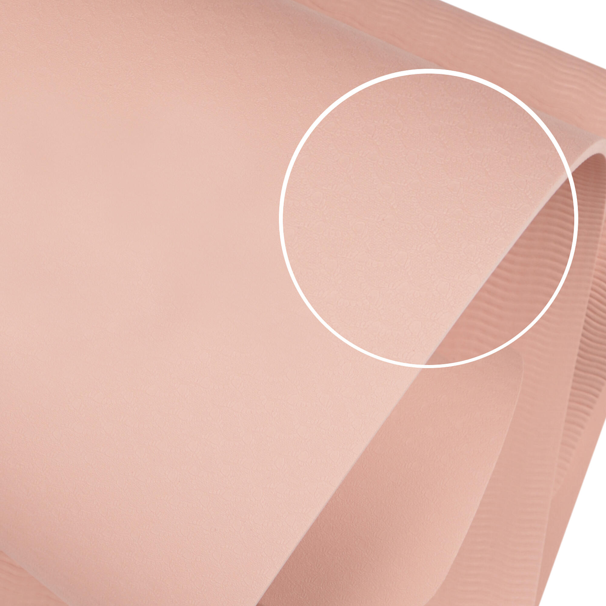 Tapis de yoga - Tapis de fitness - Tapis de sport - Antidérapant - Or rose 6/7