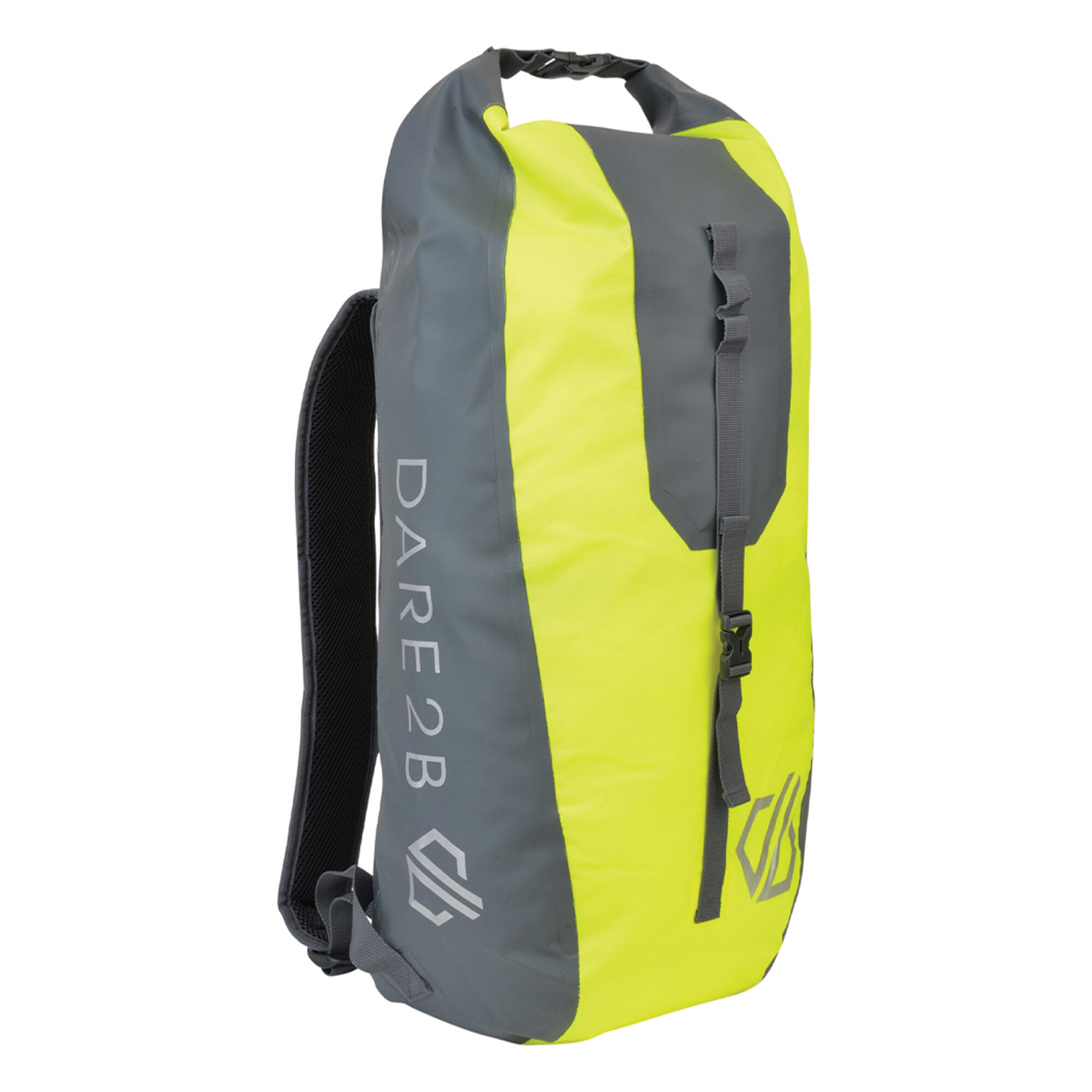 Ardus 30L Waterproof Backpack (Fluro Yellow/Ebony Grey) 3/4