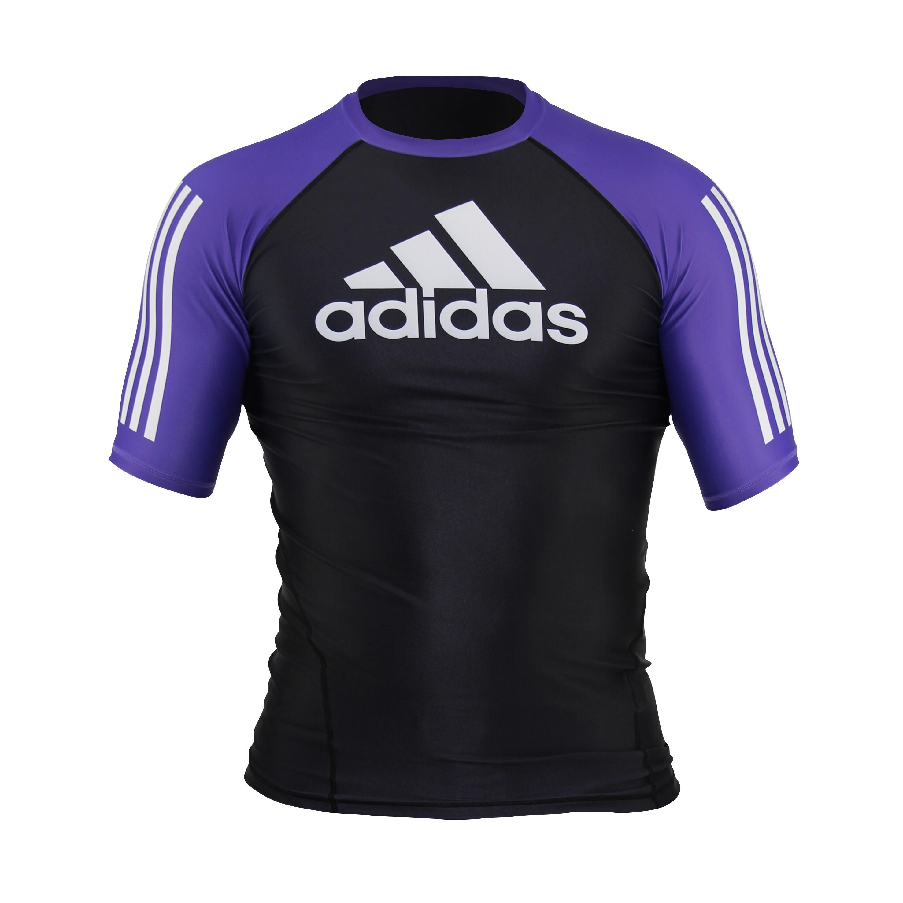 Rashguard JJB Adidas manches courtes 3/5