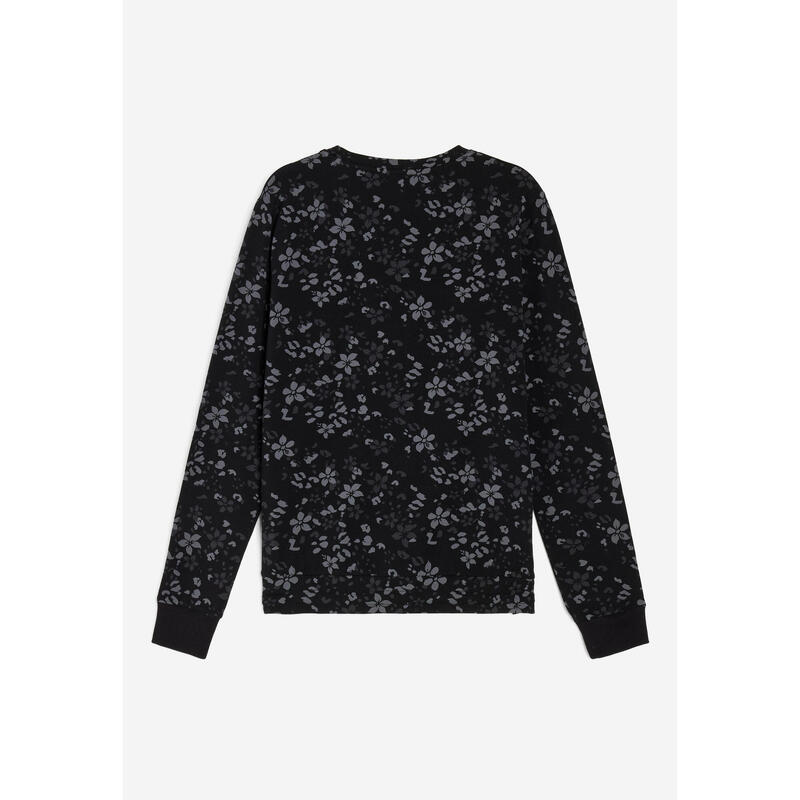Sweat-shirt léger pour femmes avec motifs floraux