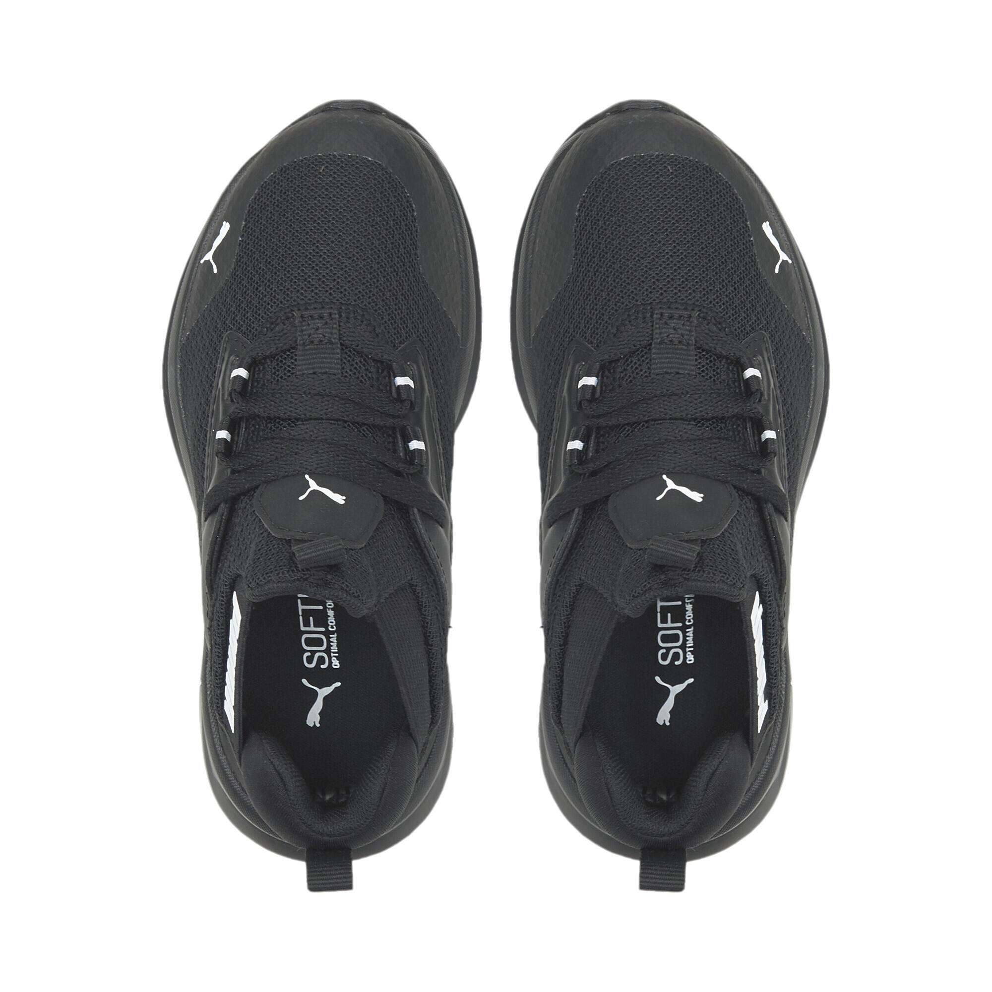 Baskets Enzo 2 Refresh Enfant PUMA Black White 7/7