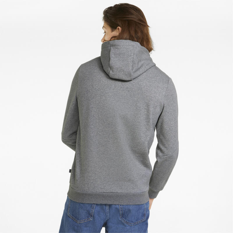 Essentials+ Tape Hoodie Bărbați PUMA Medium Gray Heather