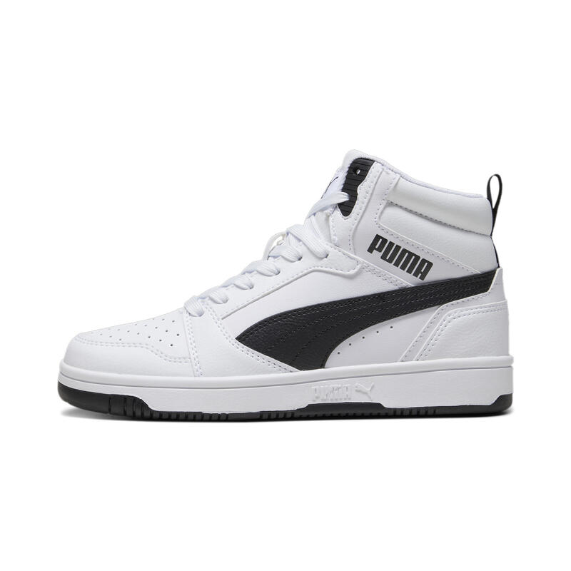 Rebound V6 Mid sneakers voor jongeren PUMA White Black