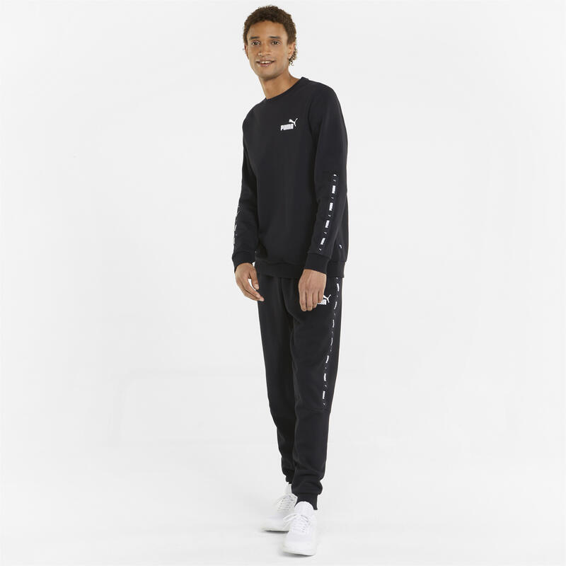 Calças de treino PUMA Essentials+ Tape SweatPants - Preto