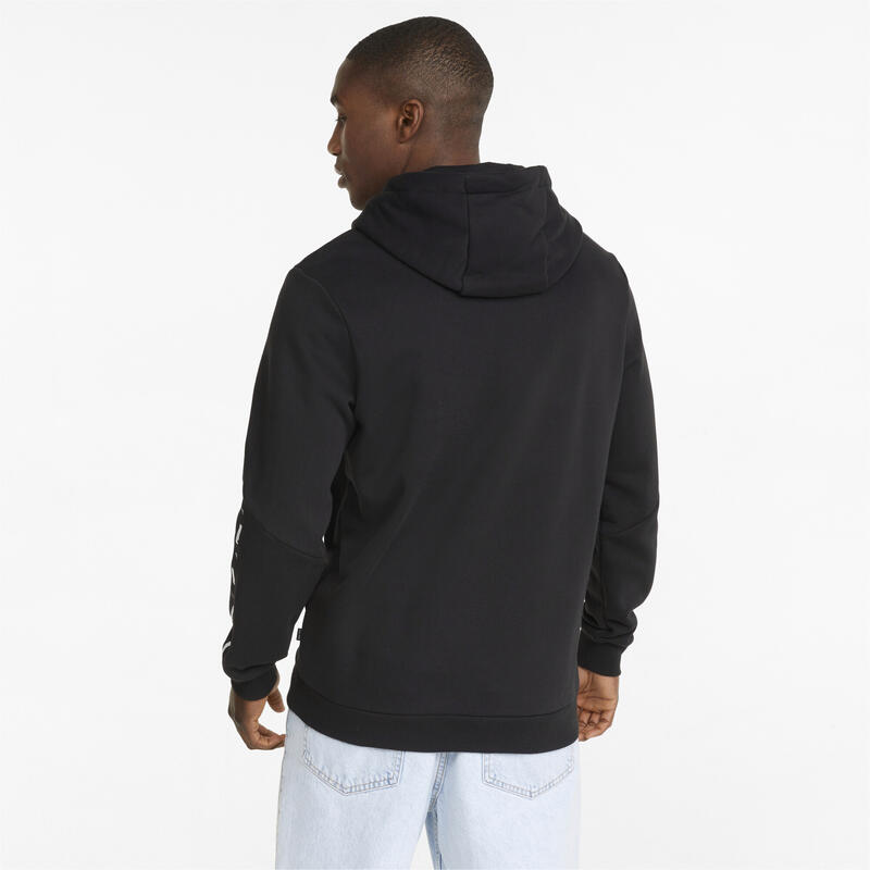 Essentials+ Tape hoodie voor heren PUMA Black