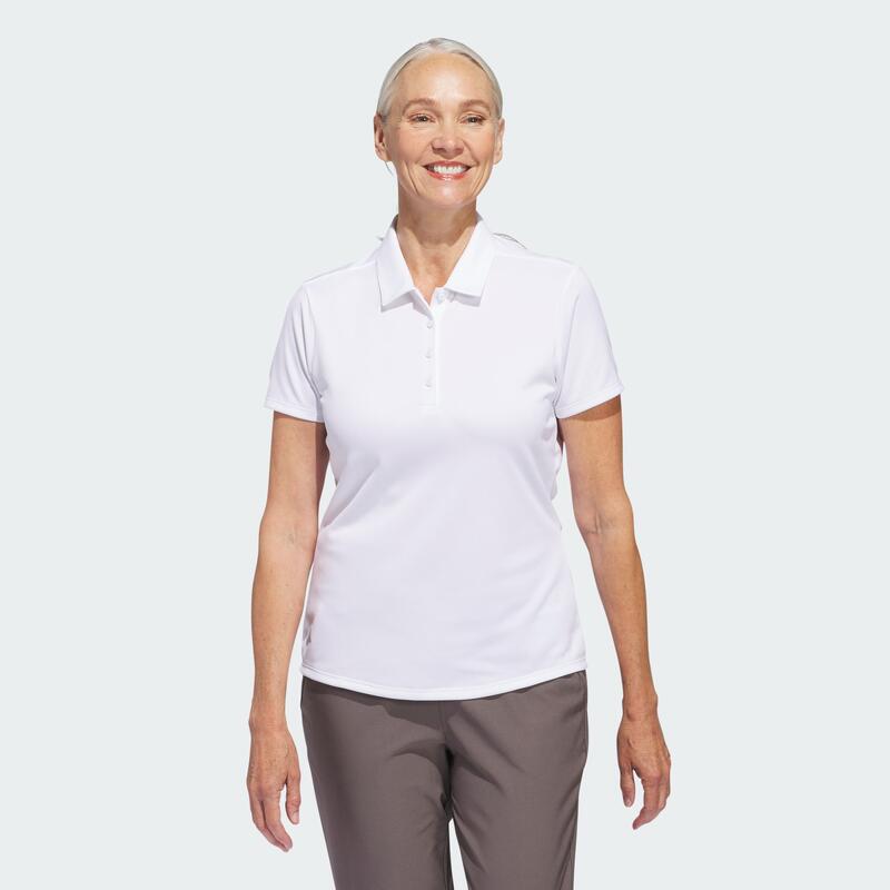 Solid Performance Poloshirt met Korte Mouwen