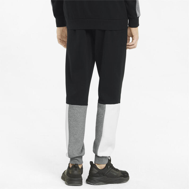 Pantalon de survêtement à 2 tons Essentials+ Homme PUMA Black