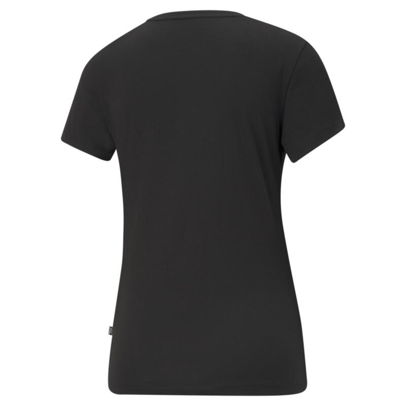 T-shirt Essentials con logo piccolo da donna PUMA Black