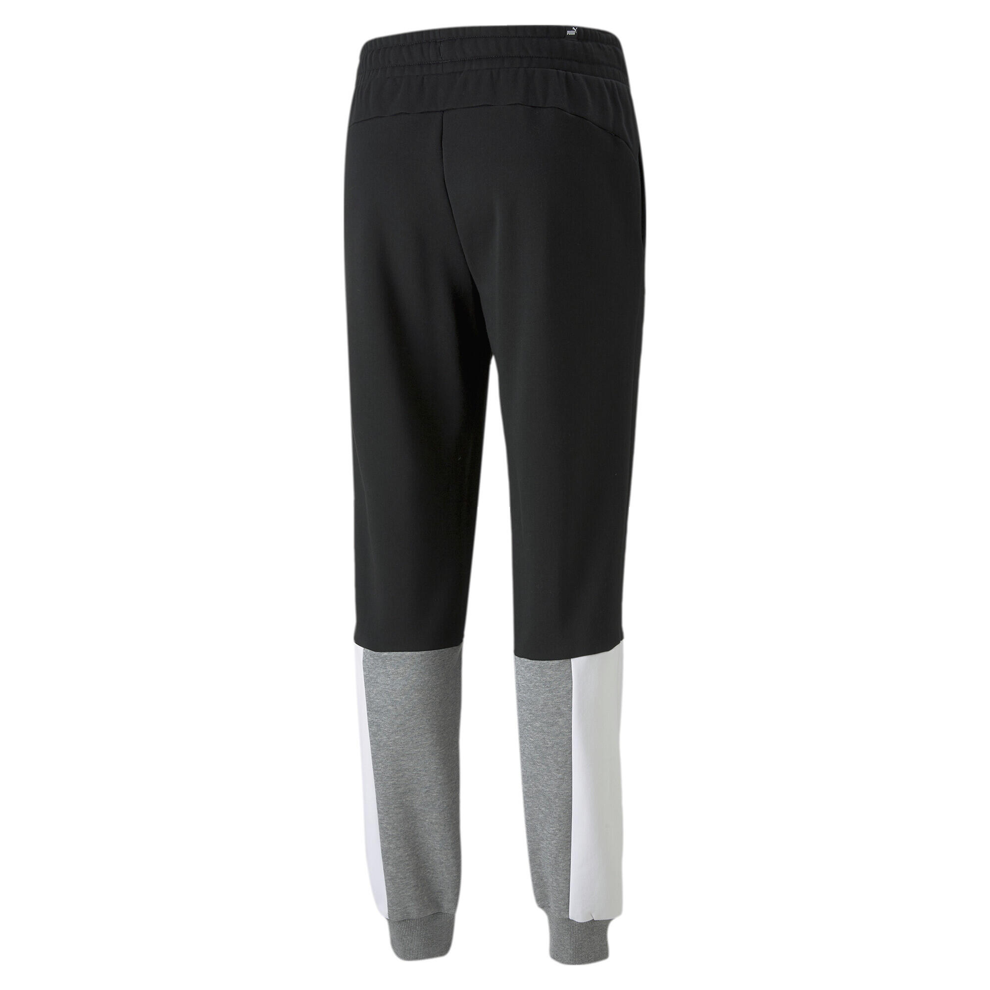 Essentials+ Block Jogginghose Herren PUMA Black 6/7