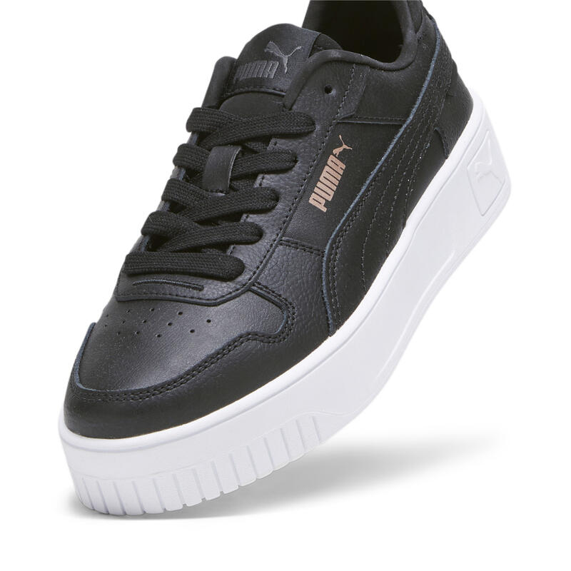 Dívčí tenisky Carina Street PUMA Black Rose Gold White Metallic