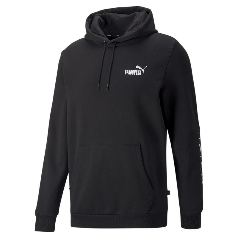 Hoodie Essentials+ Tape Homme PUMA Black