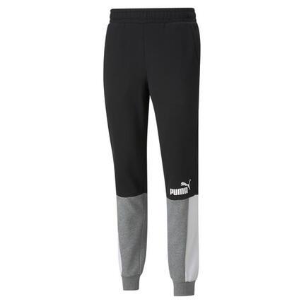 Essentials+ Block Jogginghose Herren PUMA Black