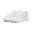 Adidași din piele Smash 3.0 Tineret PUMA White Grape Mist Blue Skies Purple
