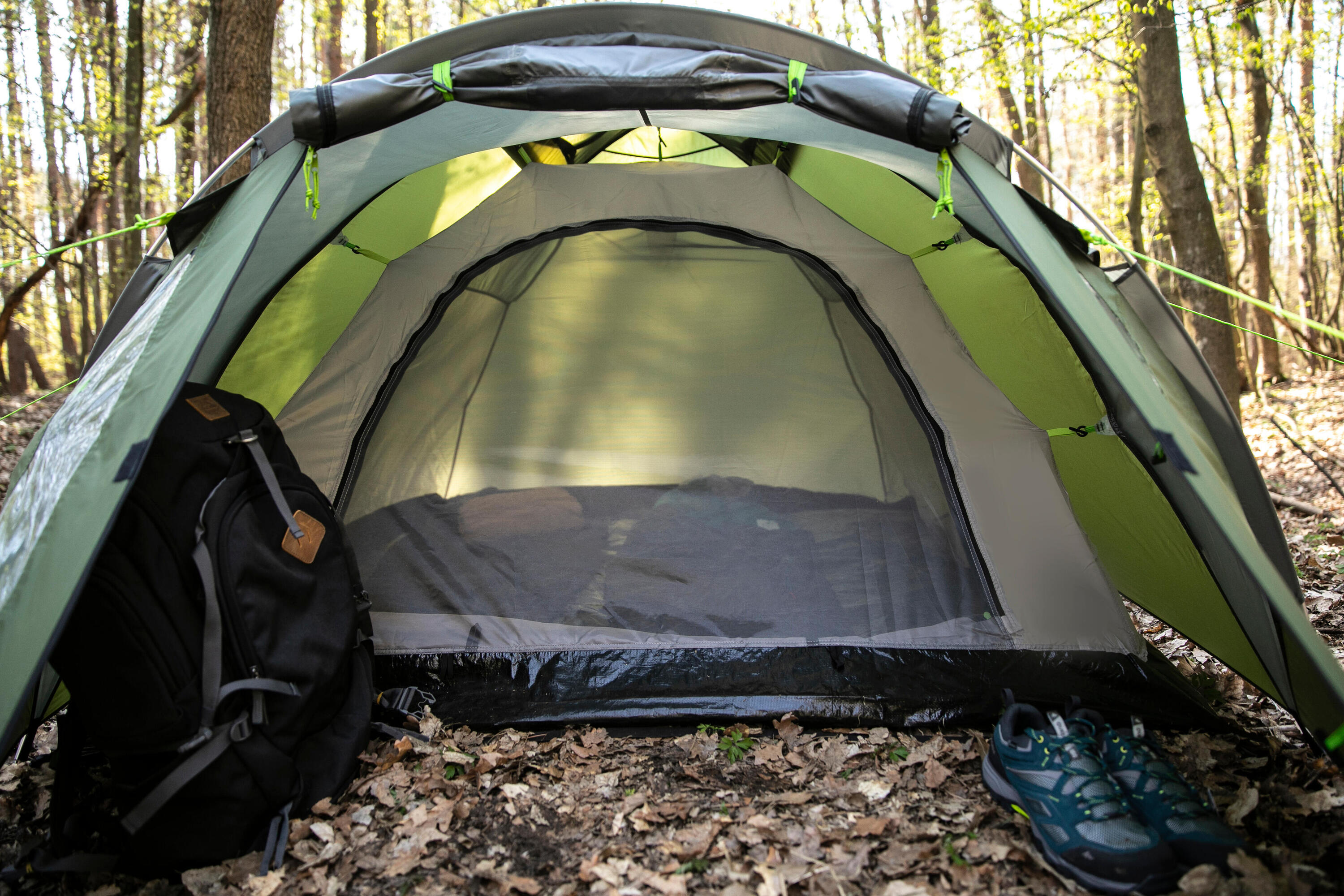 Koepeltent voor trekking Peme Climate 3 personen kamper 5/8