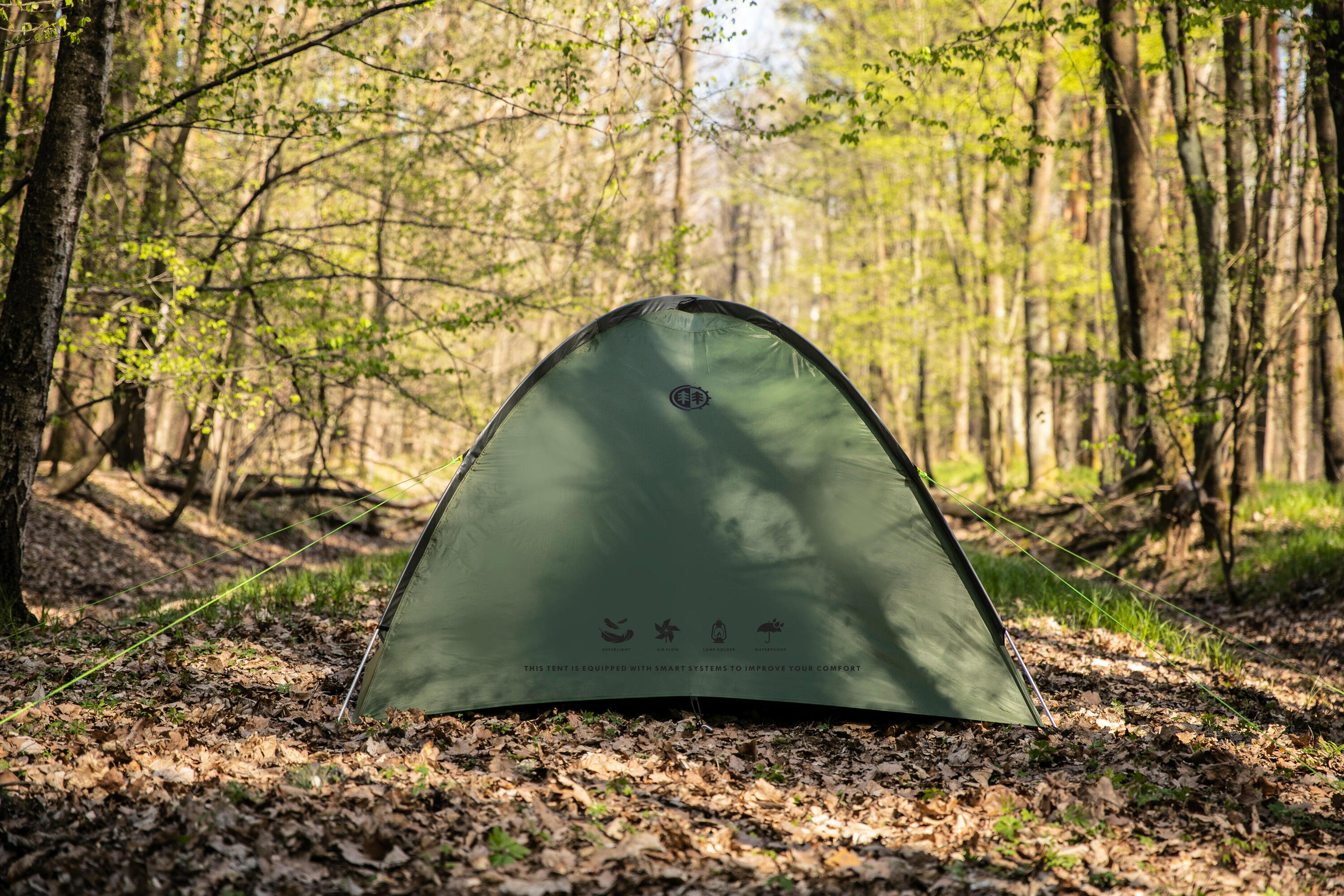 Koepeltent voor trekking Peme Climate 3 personen kamper 7/8