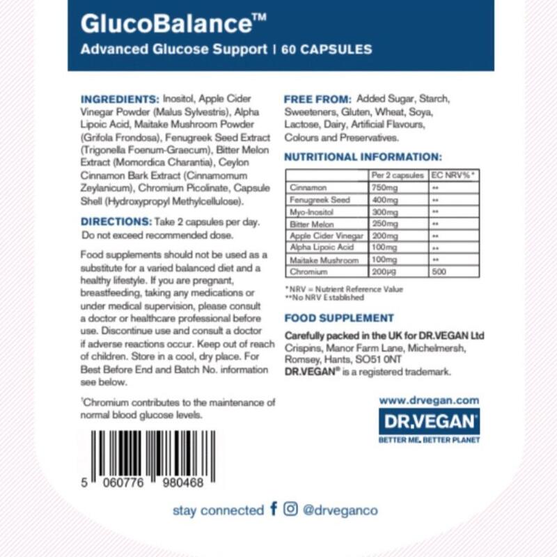 GlucoBalance Blood Glucose Control (60 Caps)