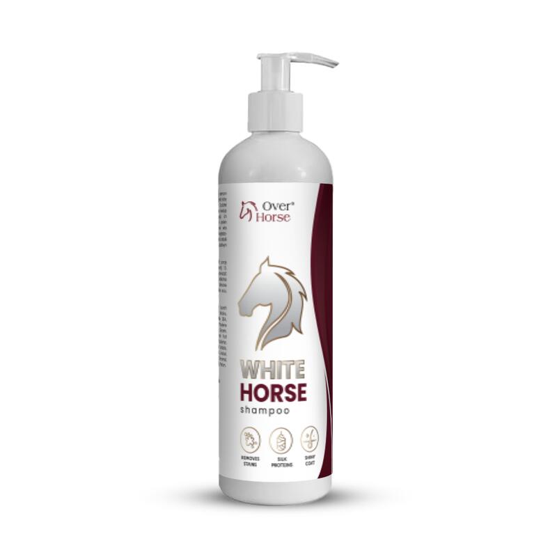 Over Horse White Horse Shampoo für Pferde mit hellem Fell