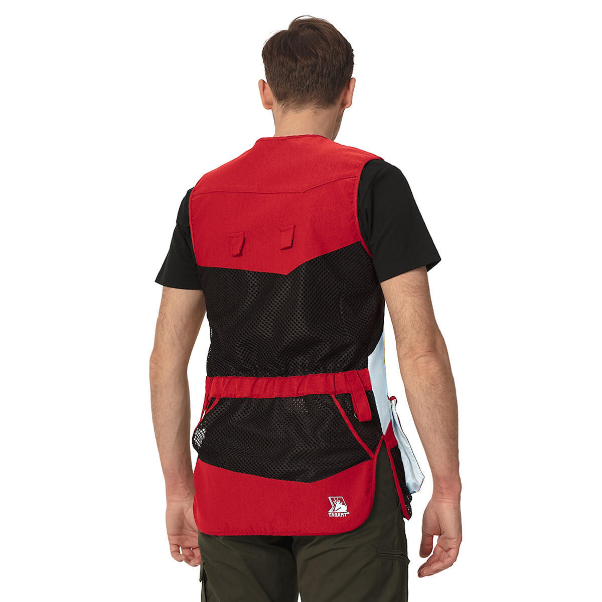 Veste de tir pour hommes Tagart Falcon rouge en tissu élastique 4/4