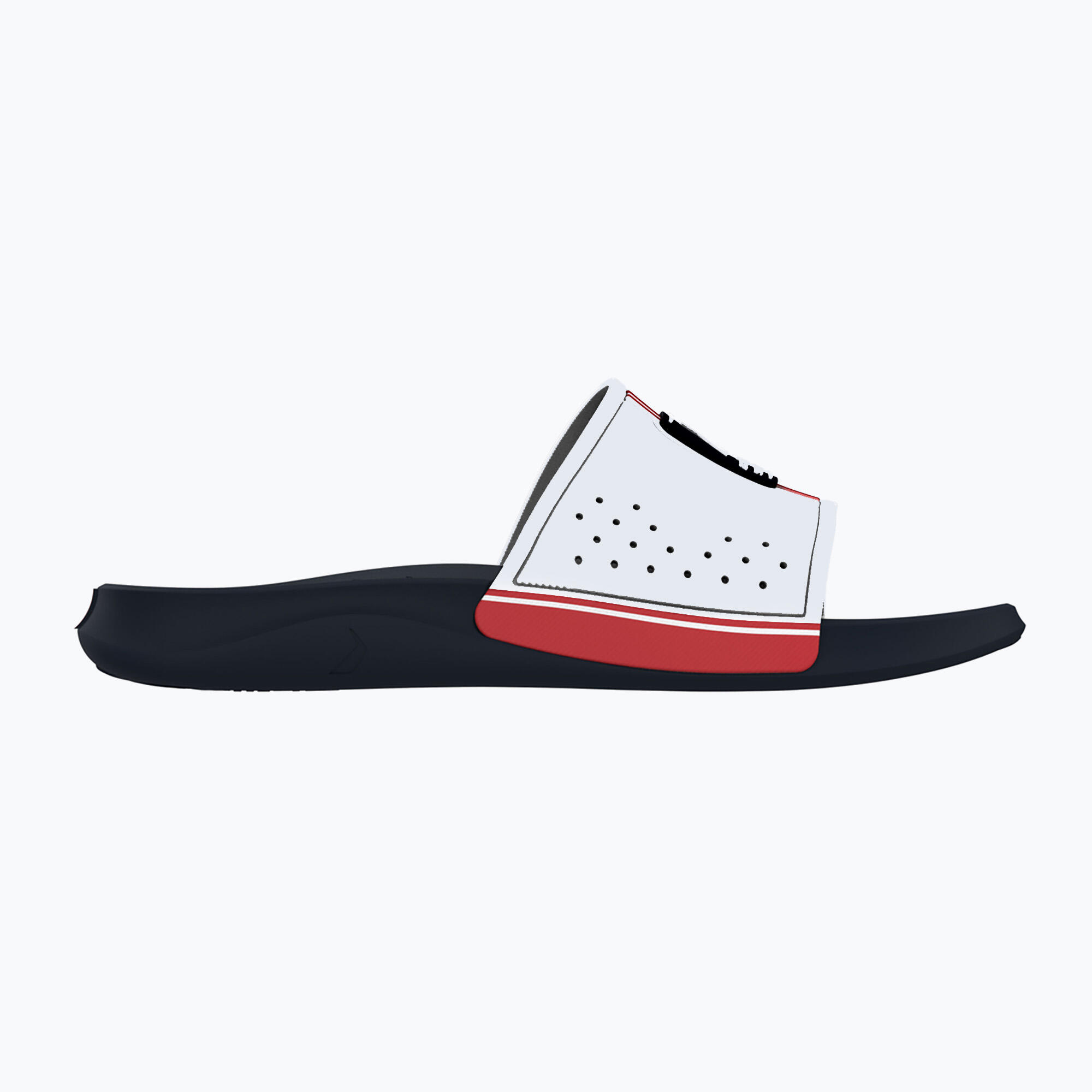 Tongs homme RIDER Smash II Slide AD 2/4