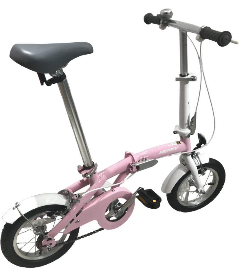 Pink folding bike sale