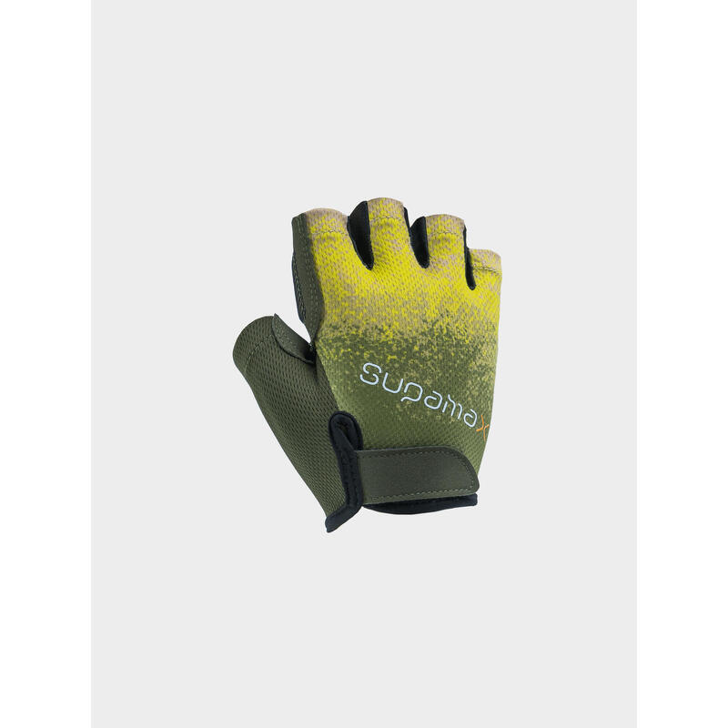 [Parent-child outfit Style] KID's Half Finger Gel Pad Training Glove - Olive