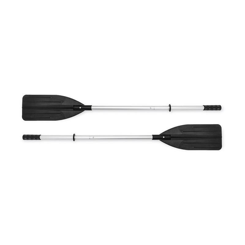 Boat Oars TUV RL 認證3件皮艇划槳(一對裝) - 黑色