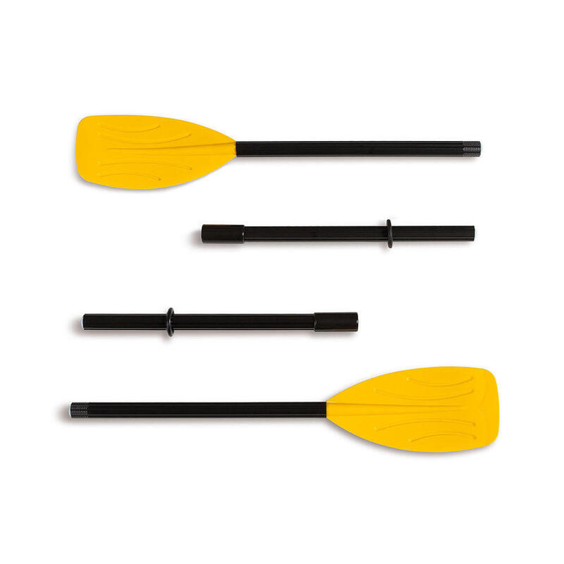 French Oars TUV RL Approved 3-Piece Oars (1 Pair) - Yellow