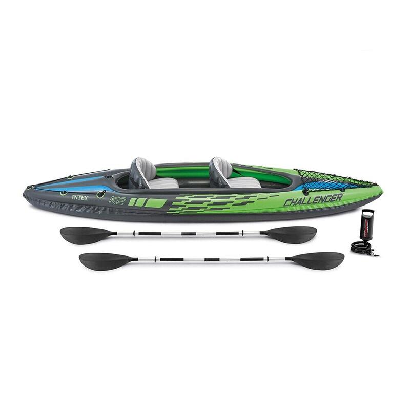 Challenger K2 - 2 person Inflatable Kayak - Green