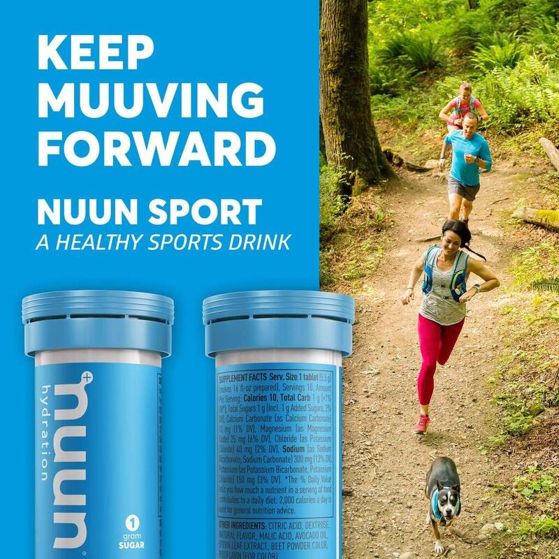 Nuun ACTIVE 檸檬味水溶片- 8 支裝