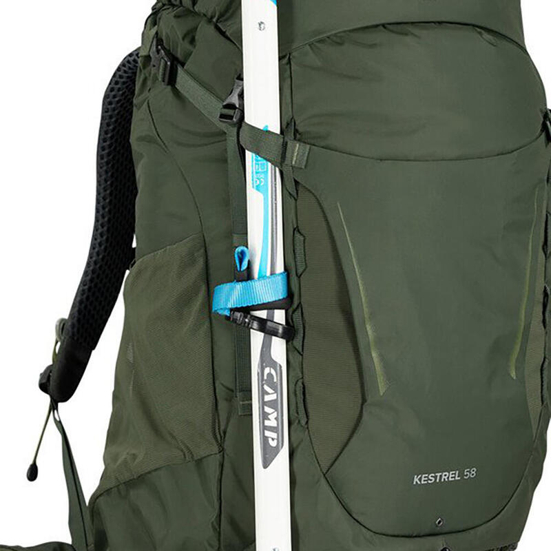 Kestrel Adult Men Camping Backpack 58L - Bonsai Green