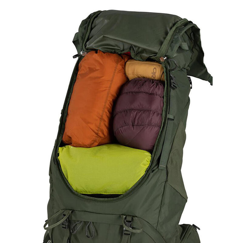 Kestrel Adult Men Camping Backpack 58L - Bonsai Green