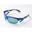 AF-303 C-3 Mirror Lens Sunglasses - Aqua Blue