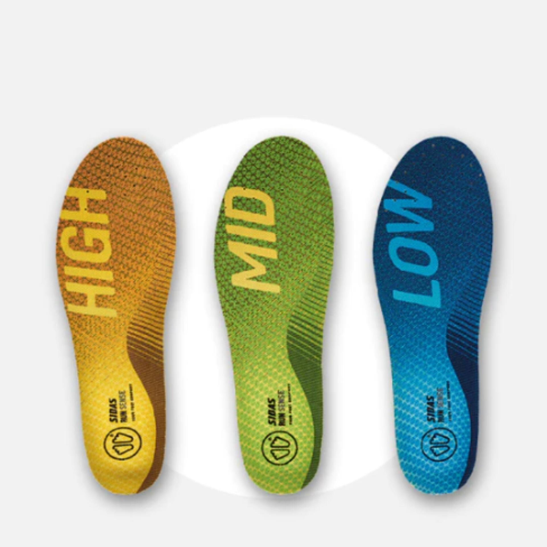 3Feet Run Sense HIGH Running Insole Unisex