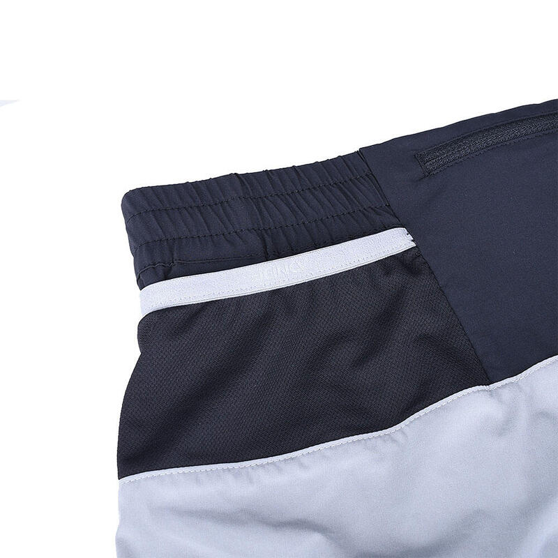 F5101 Men High-elastic Quick-drying Running Shorts - Grey