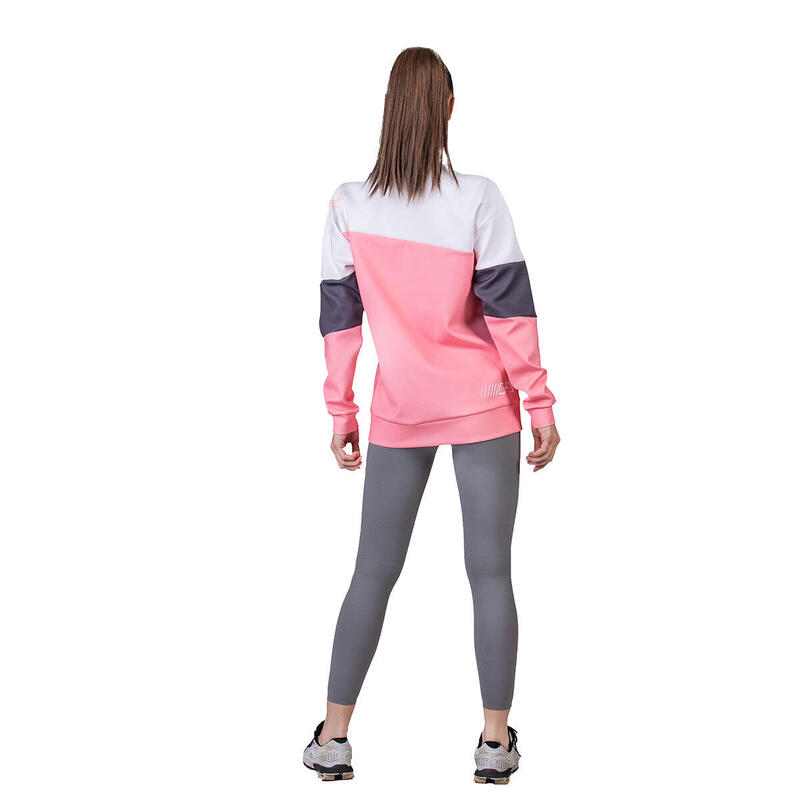Women GA Pattern Lightweight Long Sweatshirts - MULTI-COLOUR