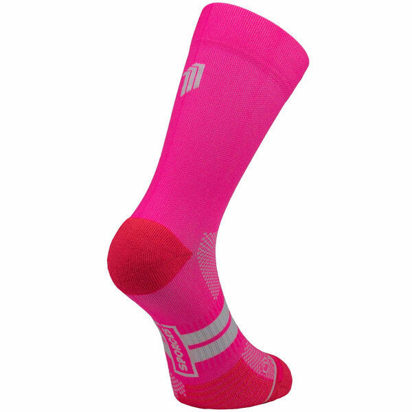 Seven Mile Pink Running Socks - Pink