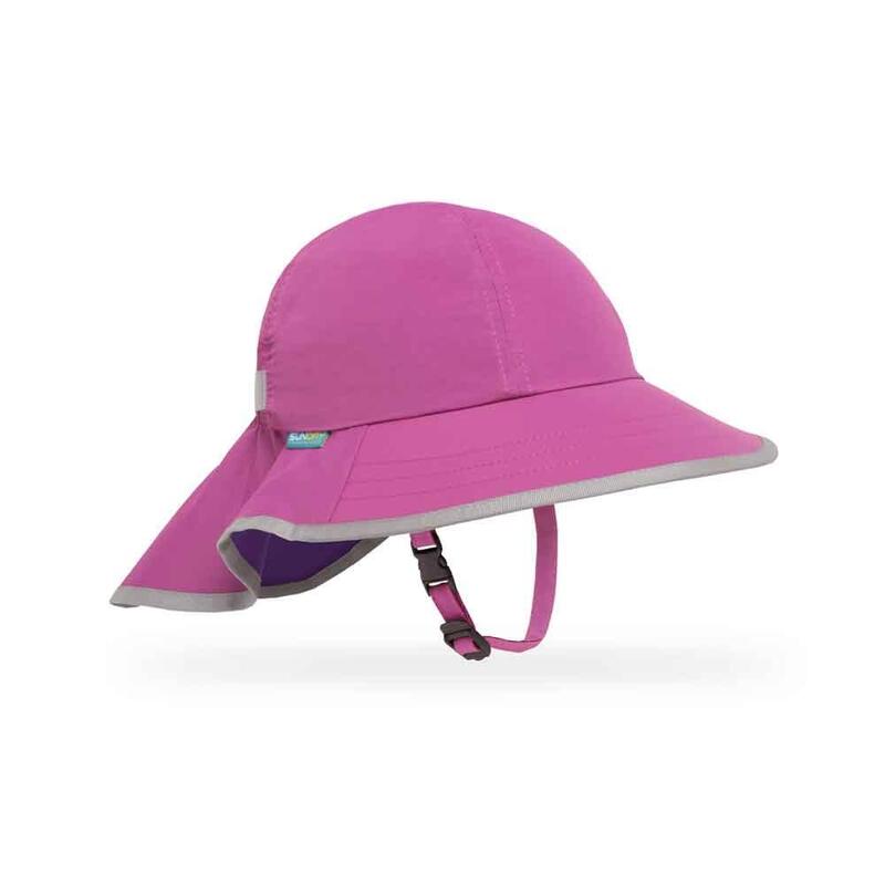 Kids Play Blossom Kids' Anti-UV Hiking Hat - Purplish Pink