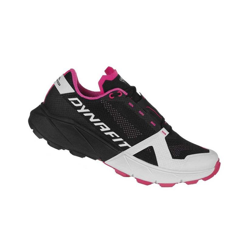 Ultra 100 Women's Trail Running Shoes - White/Black/Pink