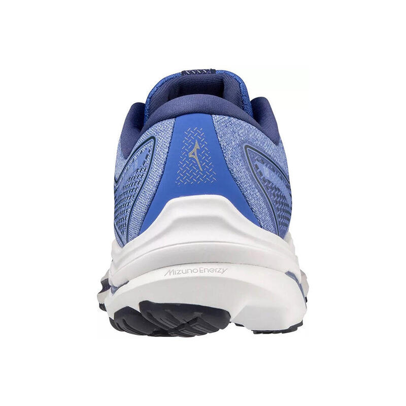 Wave Inspire 18 Women's Road Running Shoes - Blue x Silver