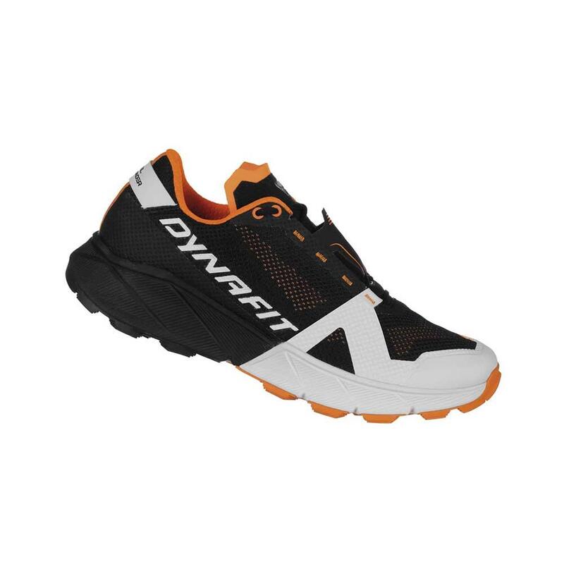 Ultra 100 Men's Trail Running Shoes - White/Black/Orange