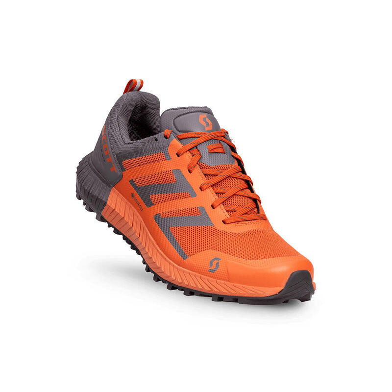 Kinabalu 2 GTX Men Trail Running Shoes - Orange x Grey