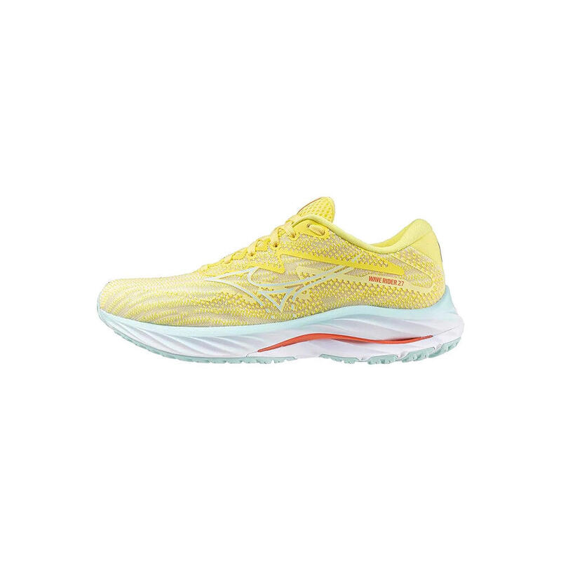 Wave Rider 27 Wide Women's Road Running Shoes - Yellow