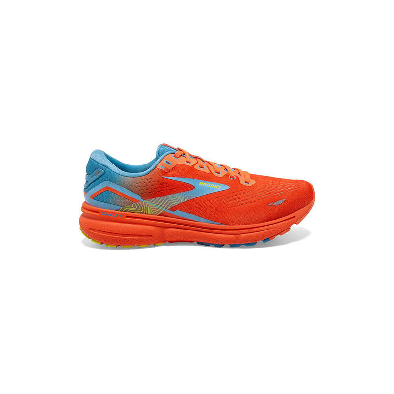 Ghost 15 Adult Men Road Running Shoes - Orange x Blue