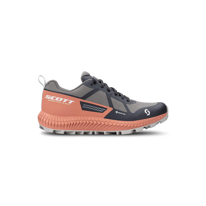 Supertrac 3.0 GTX Women's Trail Running Shoes - Grey x Coral