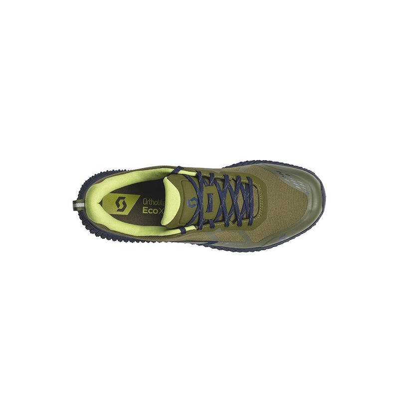 Supertrac 3.0 GTX Men Trail Running Shoes - Green x Blue