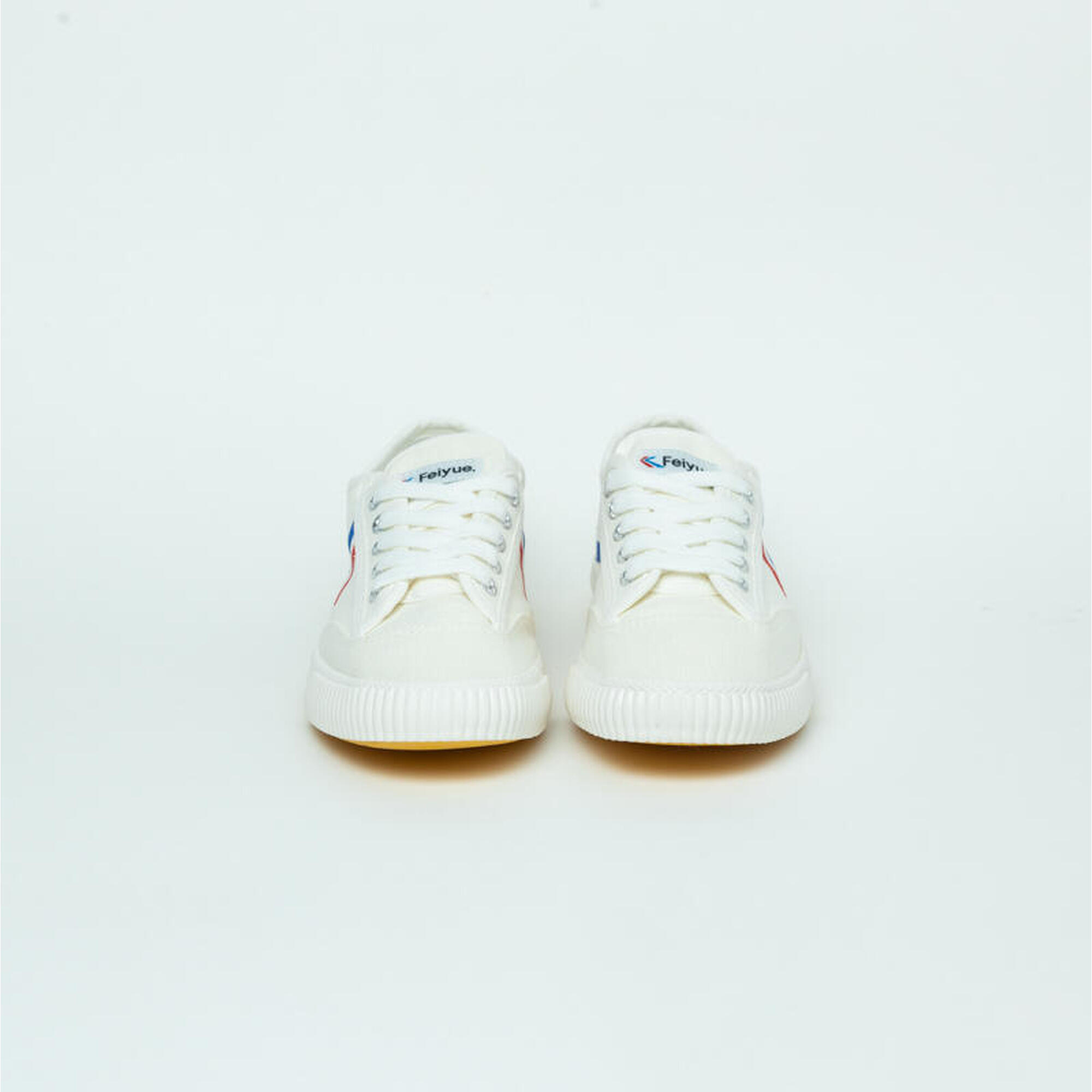 Drift White LO Canvas Shoes - White/Red