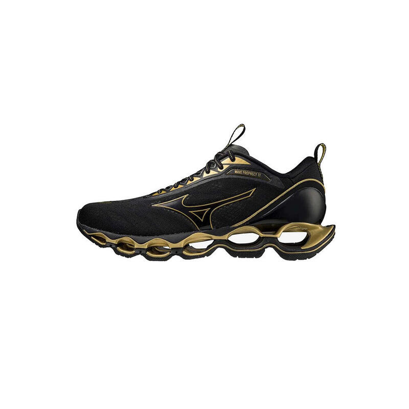 Wave Prophecy 11 Men's Road Running Shoes - Black x Gold