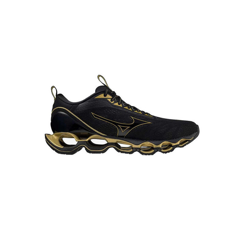 Wave Prophecy 11 Men's Road Running Shoes - Black x Gold